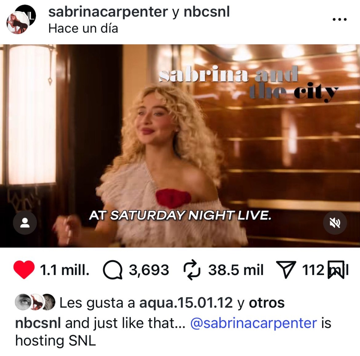 Sabrina Carpenter, SNL