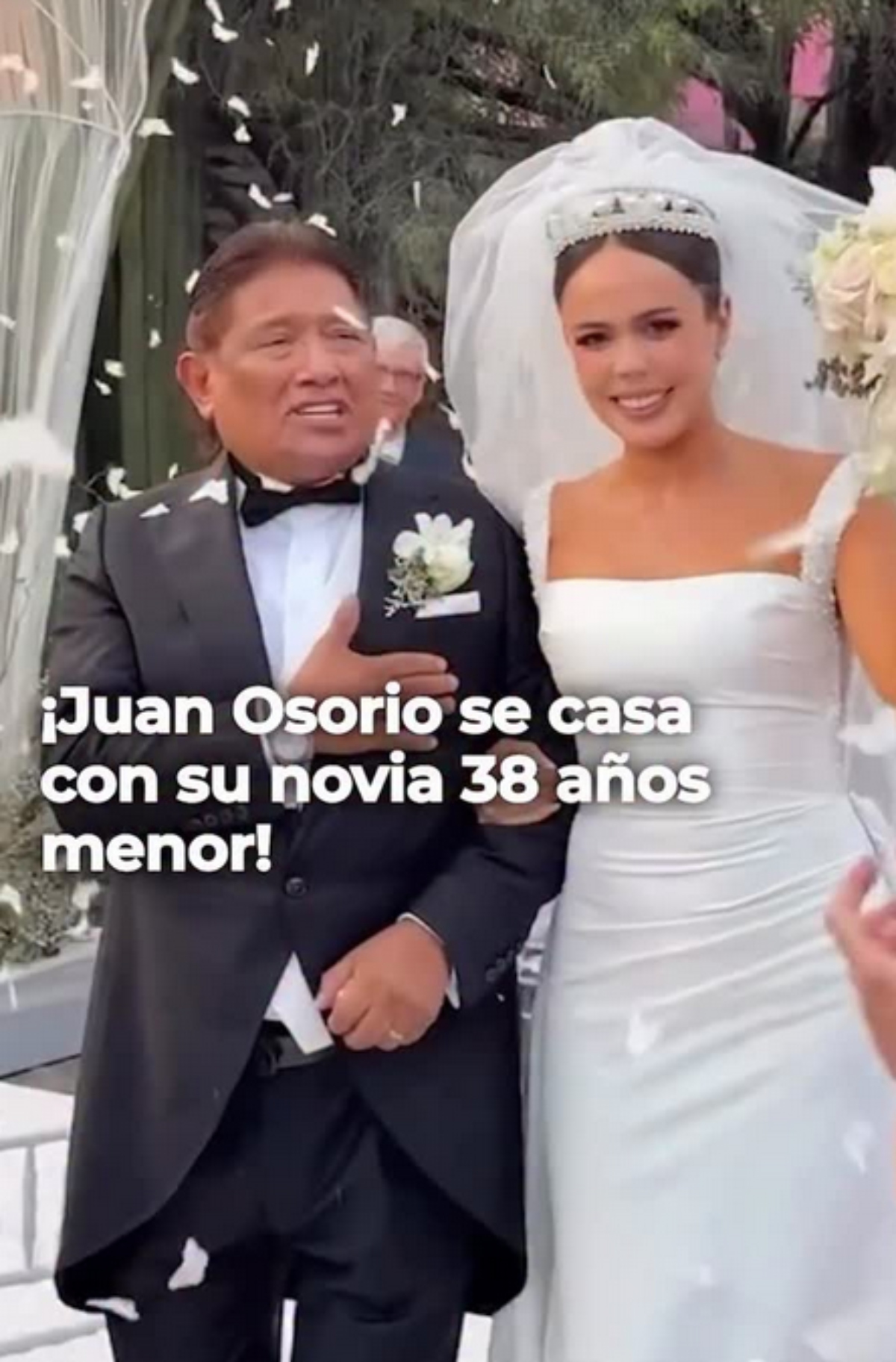 Juan Osorio, boda