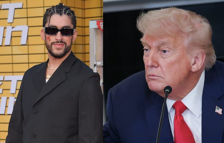 Bad Bunny, Trump, música