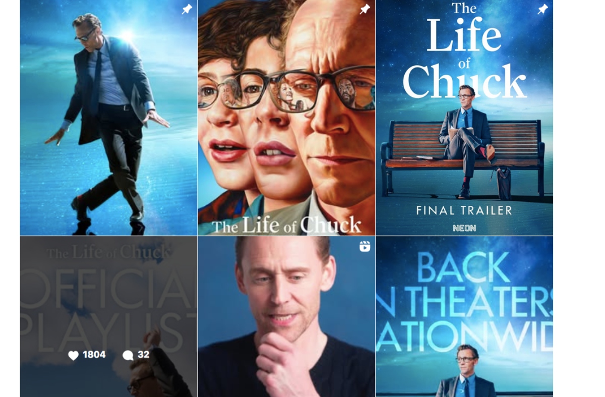 Tom Hiddleston, The Life of Chuck