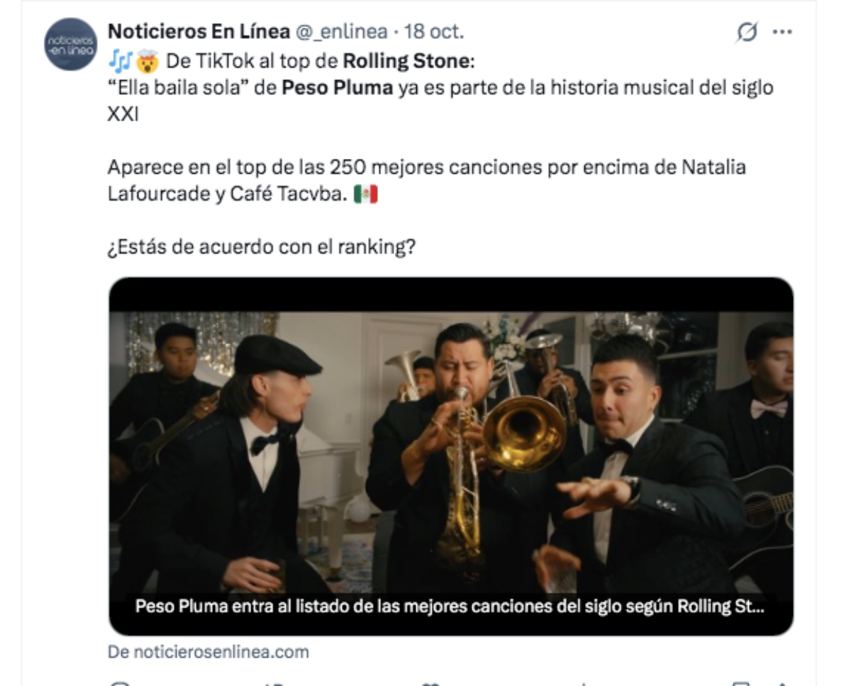 Peso Pluma, Eslabón Armado