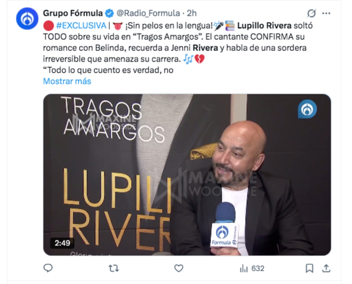 Belinda, Lupillo Rivera, music