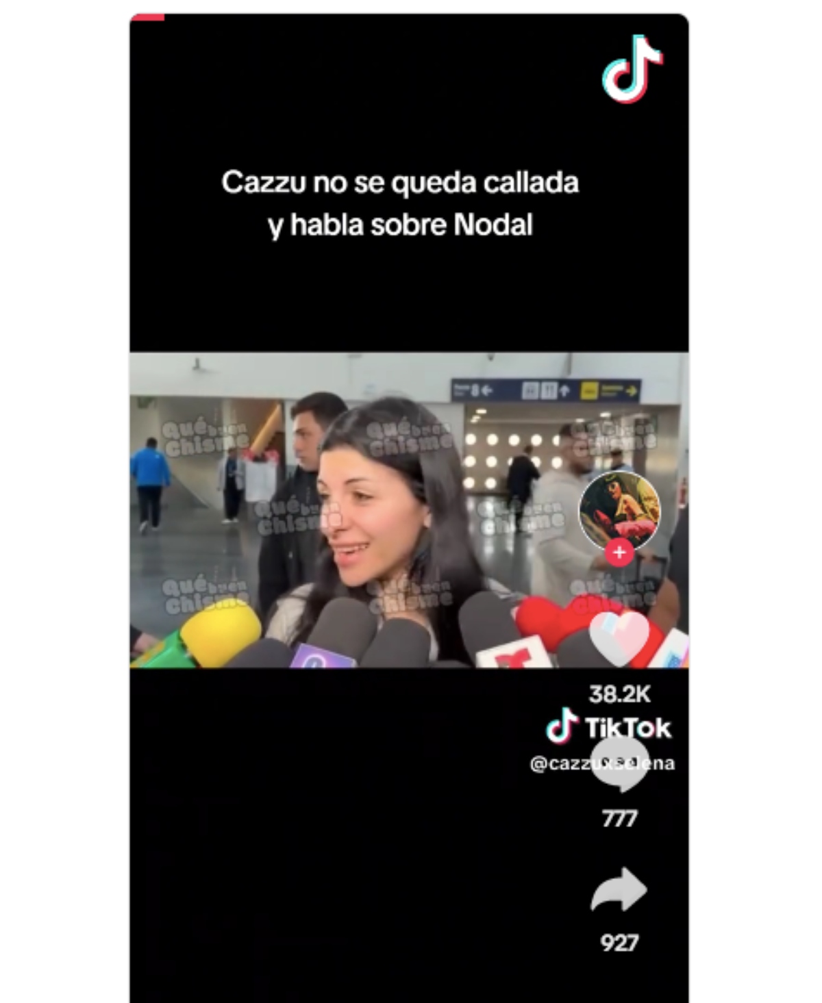 Cazzu, Christian Nodal