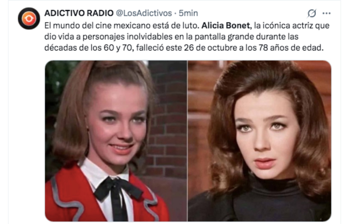 Alicia Bonet, famosos