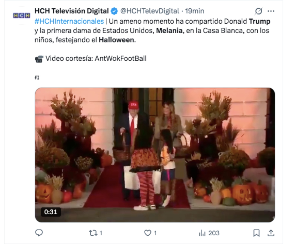 Trump, Halloween