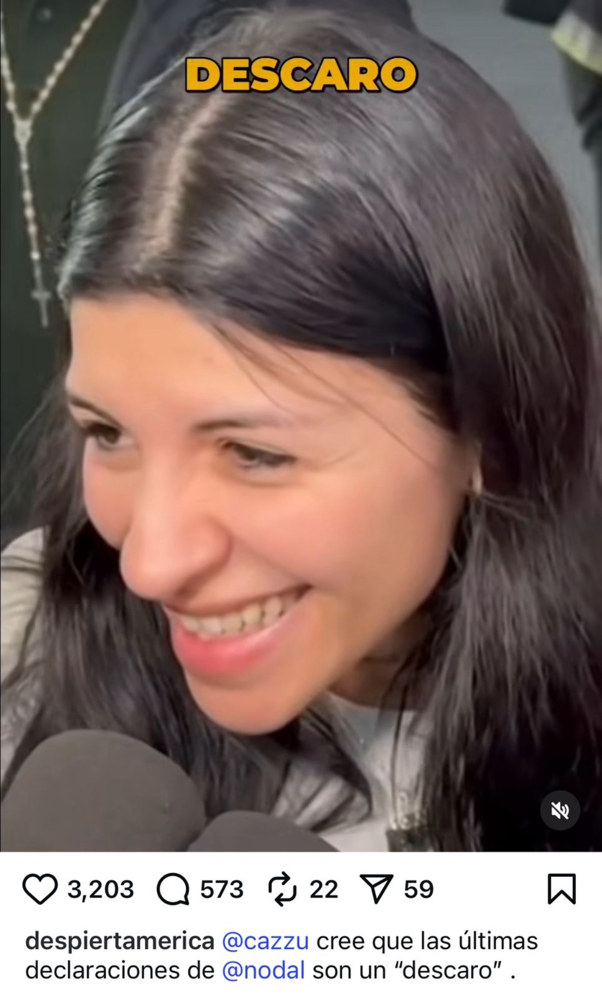 Cazzu, Christian Nodal