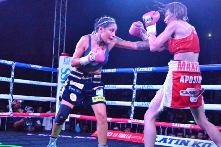 Barby Juárez penultimate fight, Barby Juárez, Boxing, QuéOnnda