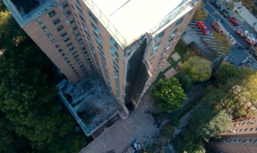 derrumbe edificio New York, edificio South Bronx, Bronx, New York, QuéOnnda