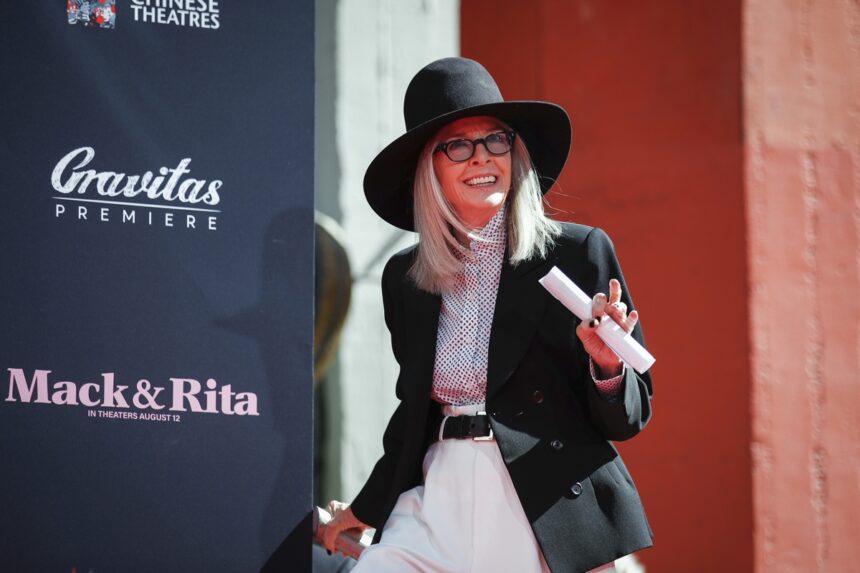 Diane Keaton Hollywood, Diane Keaton, Hollywood, Celebrities, QuéOnnda