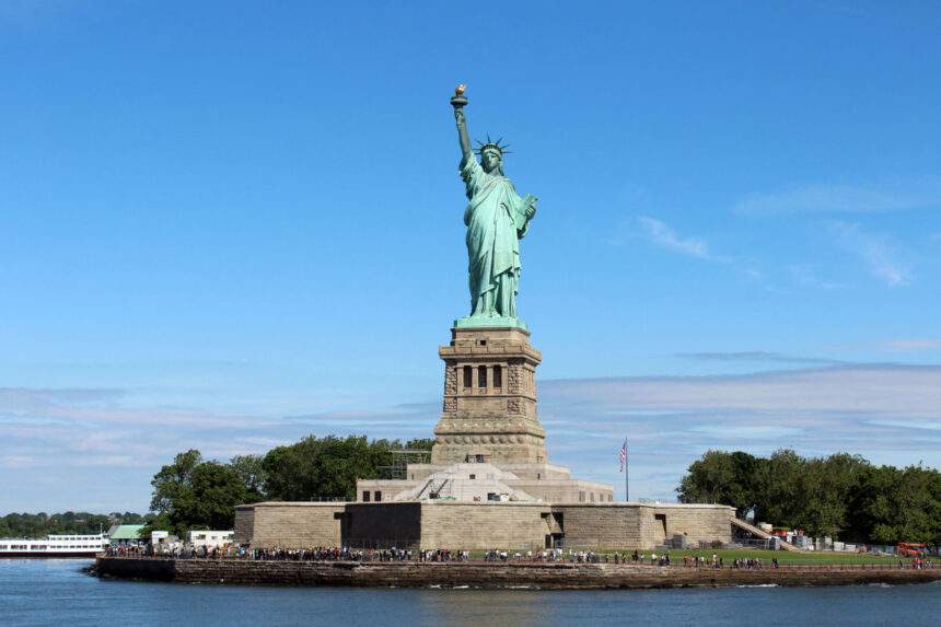 Estatua Libertad Cierre Gobierno, Estatua de la Libertad, cierre gobierno, New York, QuéOnnda
