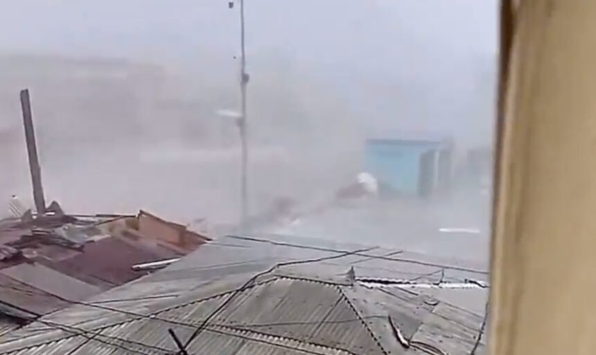 hurricane Melissa makes landfall, hurricane Melissa, Melissa, Jamaica, QuéOnnda