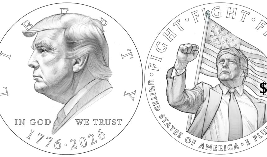 moneda dólar Trump, moneda Trump, moneda conmemorativa Independencia, Economía, QuéOnnda