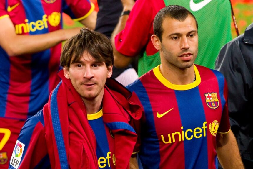 Messi, Mascherano,