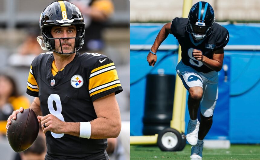 Steelers and Panthers victories, Steelers, Panthers, Aaron Rodgers, Bryce Young, QuéOnnda