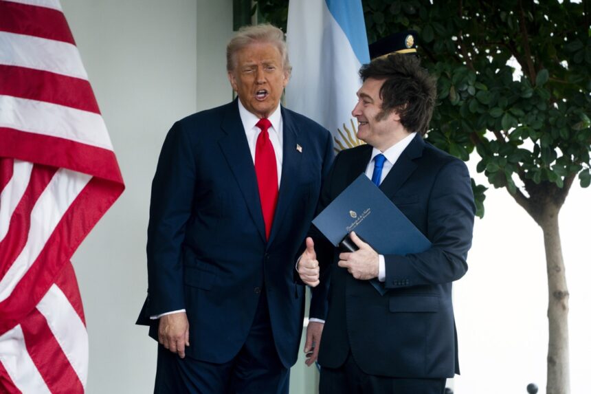 Trump Milei, Donald Trump, Javier Milei, Argentina, QuéOnnda
