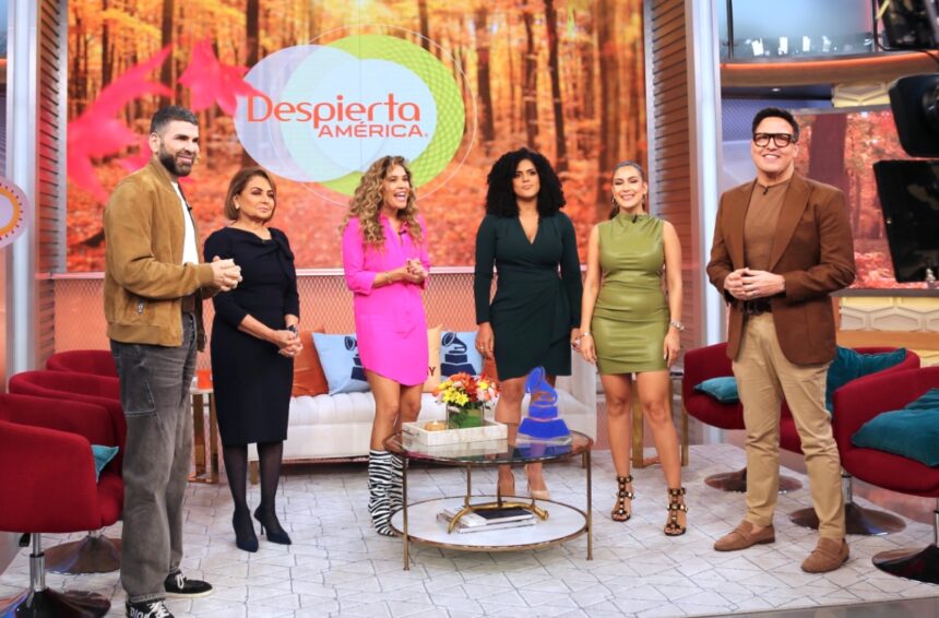 Despierta América, famosos, televisión