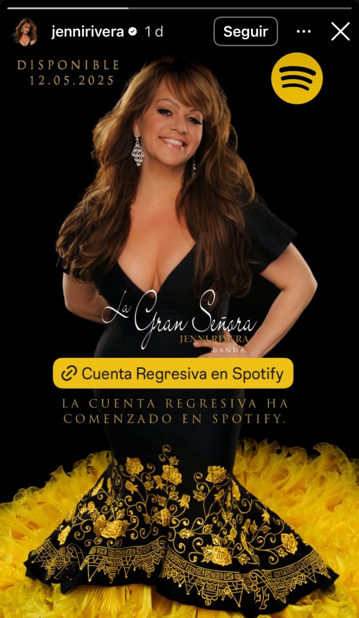 Jenni Rivera, música