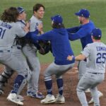 Yoshinobu Yamamoto, MVP de la Serie Mundial, MVP, Serie Mundial, Beisbol, QuéOnnda