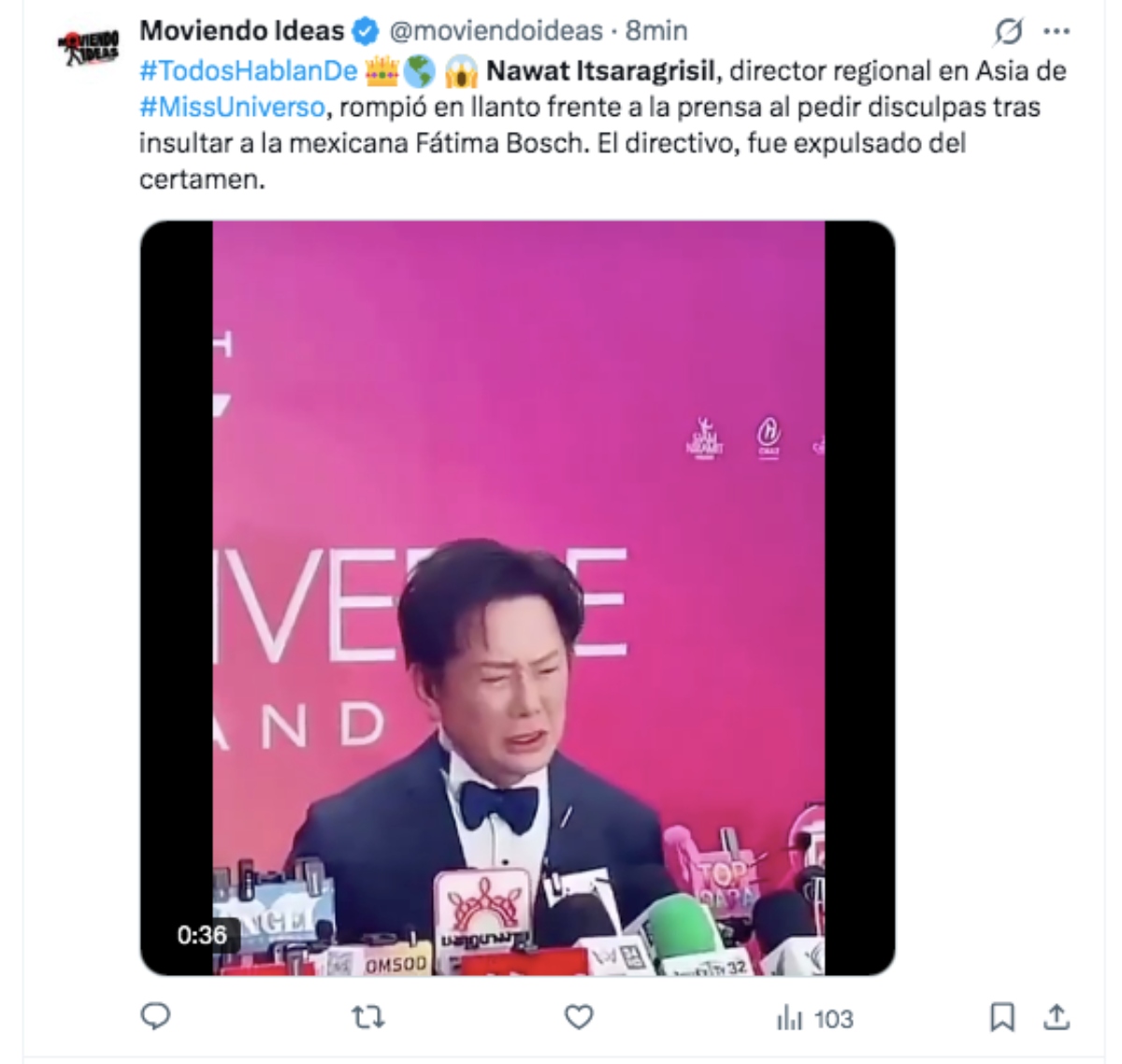 Nawat Itsaragrisil, Fátima Bosch