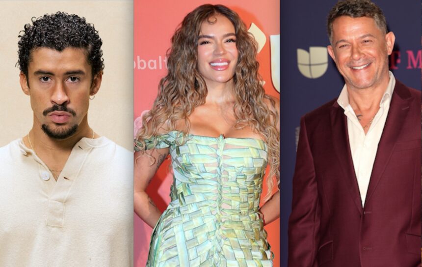Bad Bunny, Karol G, Alejandro Sanz