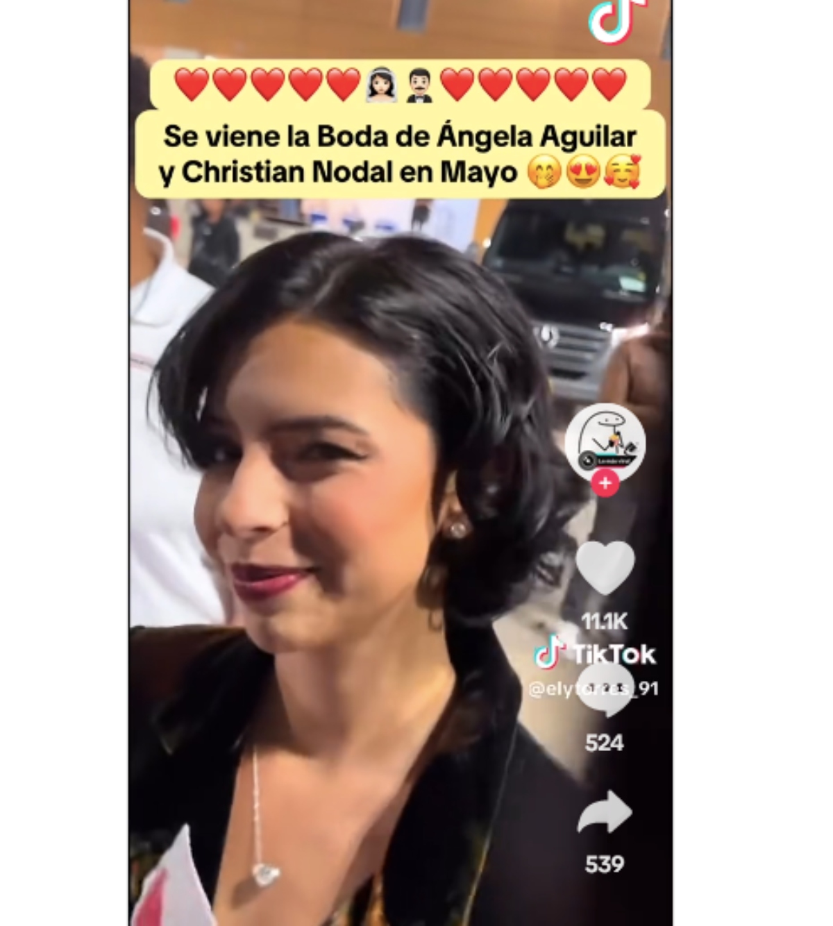 Christian Nodal and Ángela Aguilar