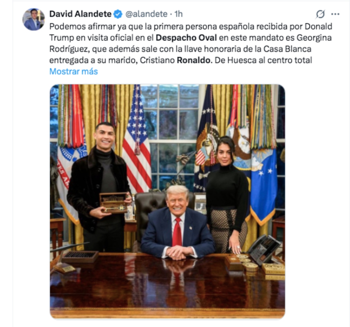 Cristiano Ronaldo, Trump