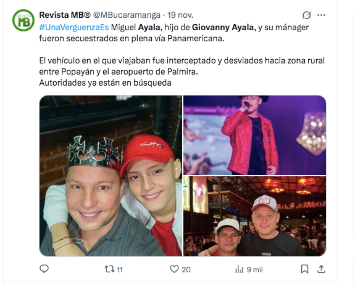 Giovanny Ayala, celebrities