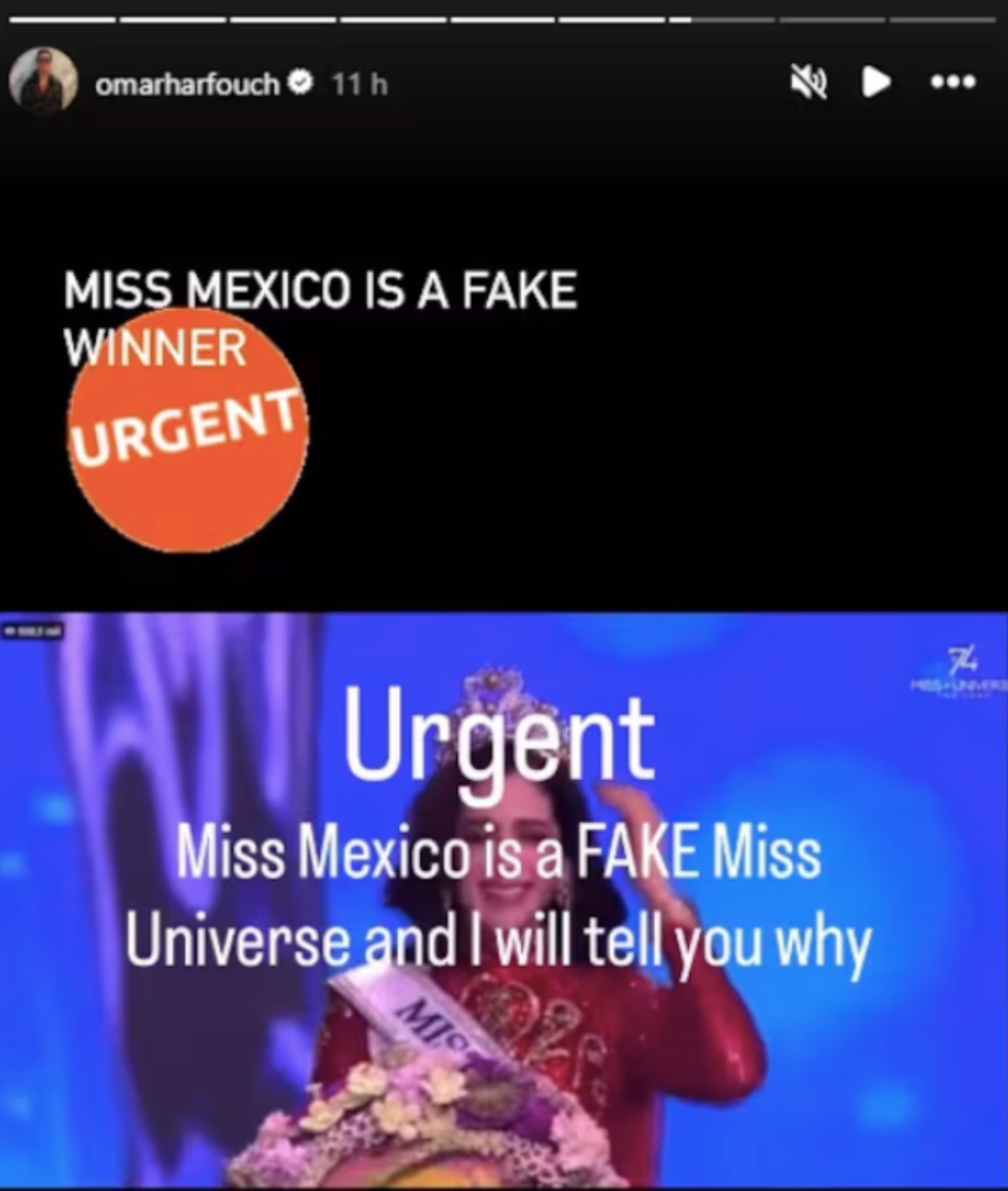 Fátima Bosch, Omar Harfouch