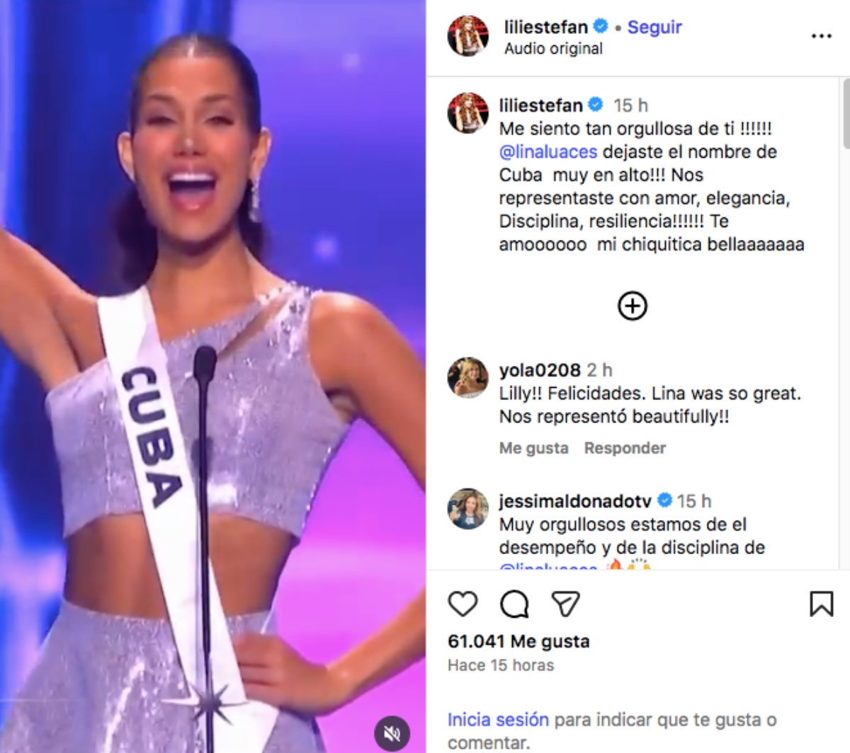 Lili Estefan, Lina Luaces