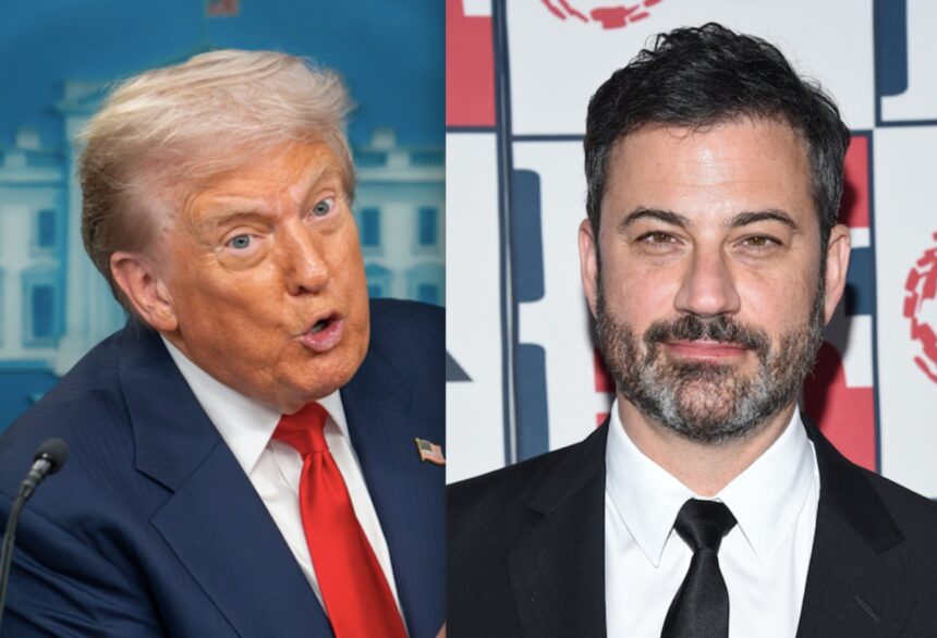 Trump, Jimmy Kimmel, televisión