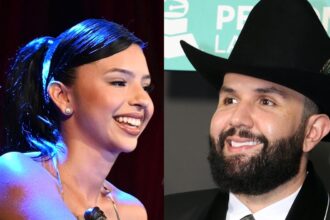 Carín León Ángela Aguilar, Carín León, Ángela Aguilar, Latin Grammy 2025, QuéOnnda