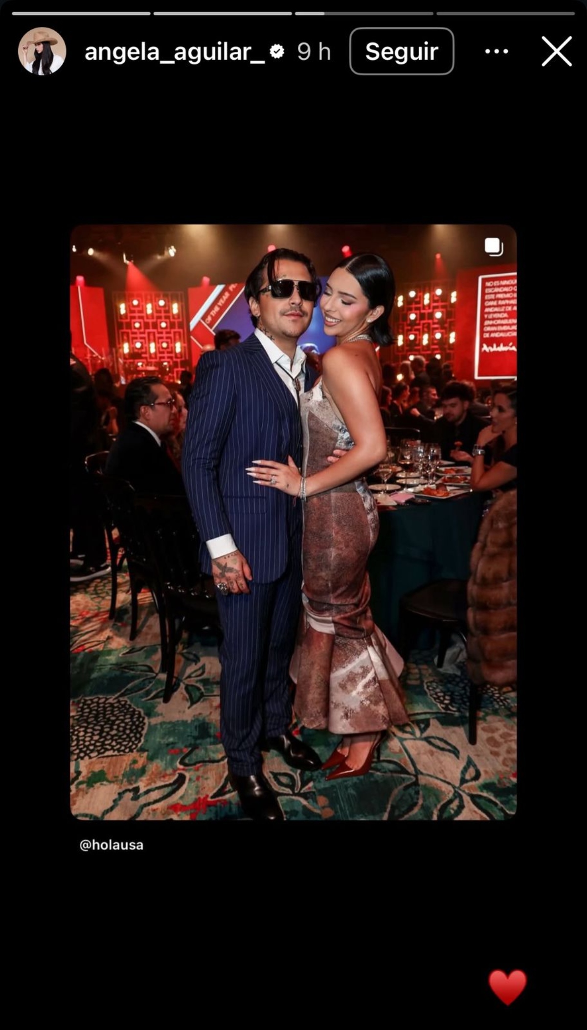 Pepe Aguilar, Ángela, Christian Nodal