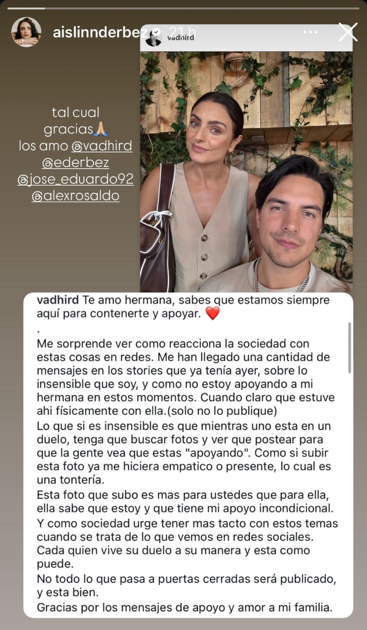 Eugenio Derbez, Aislinn