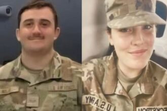 Andrew Wolfe Sarah Beckstrom, soldados Guardia Nacional, víctimas ataque Guardia Nacional, QuéOnnda, Guardia Nacional