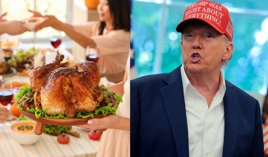 Trump cena Thanksgiving, Trump, cena Thanksgiving, Thanksgiving, QuéOnnda
