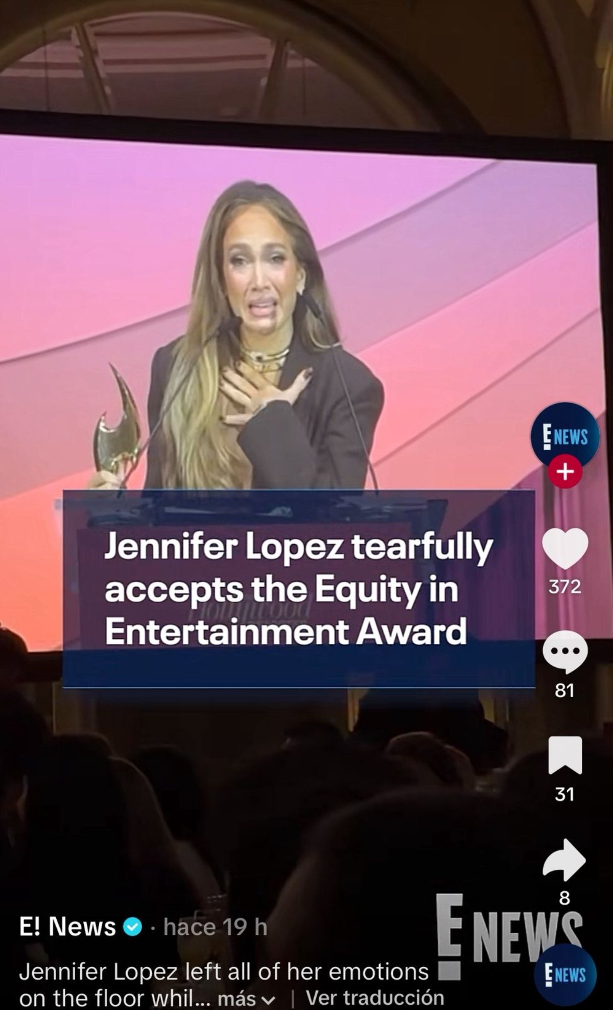 Premio, Jennifer López