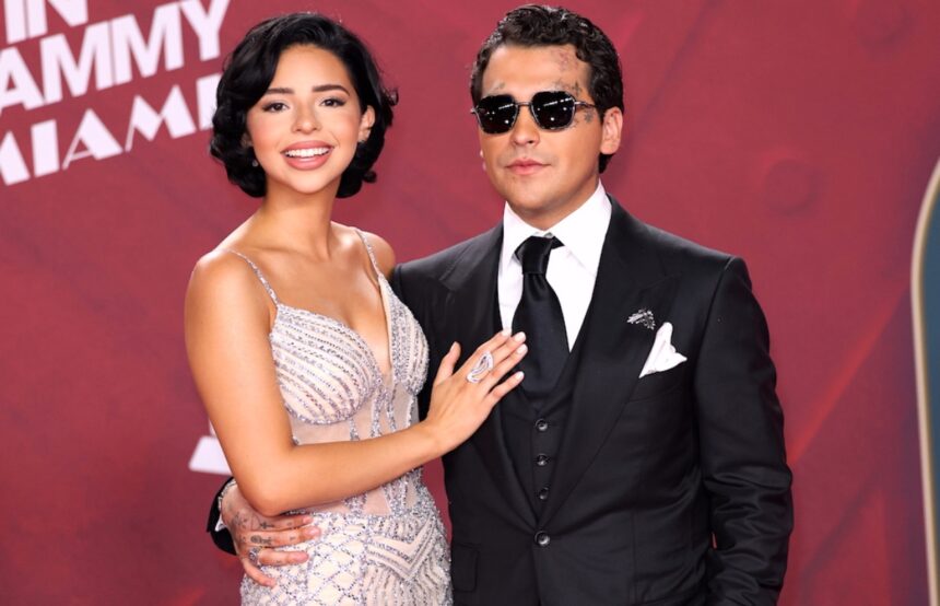 Christian Nodal y Ángela Aguilar