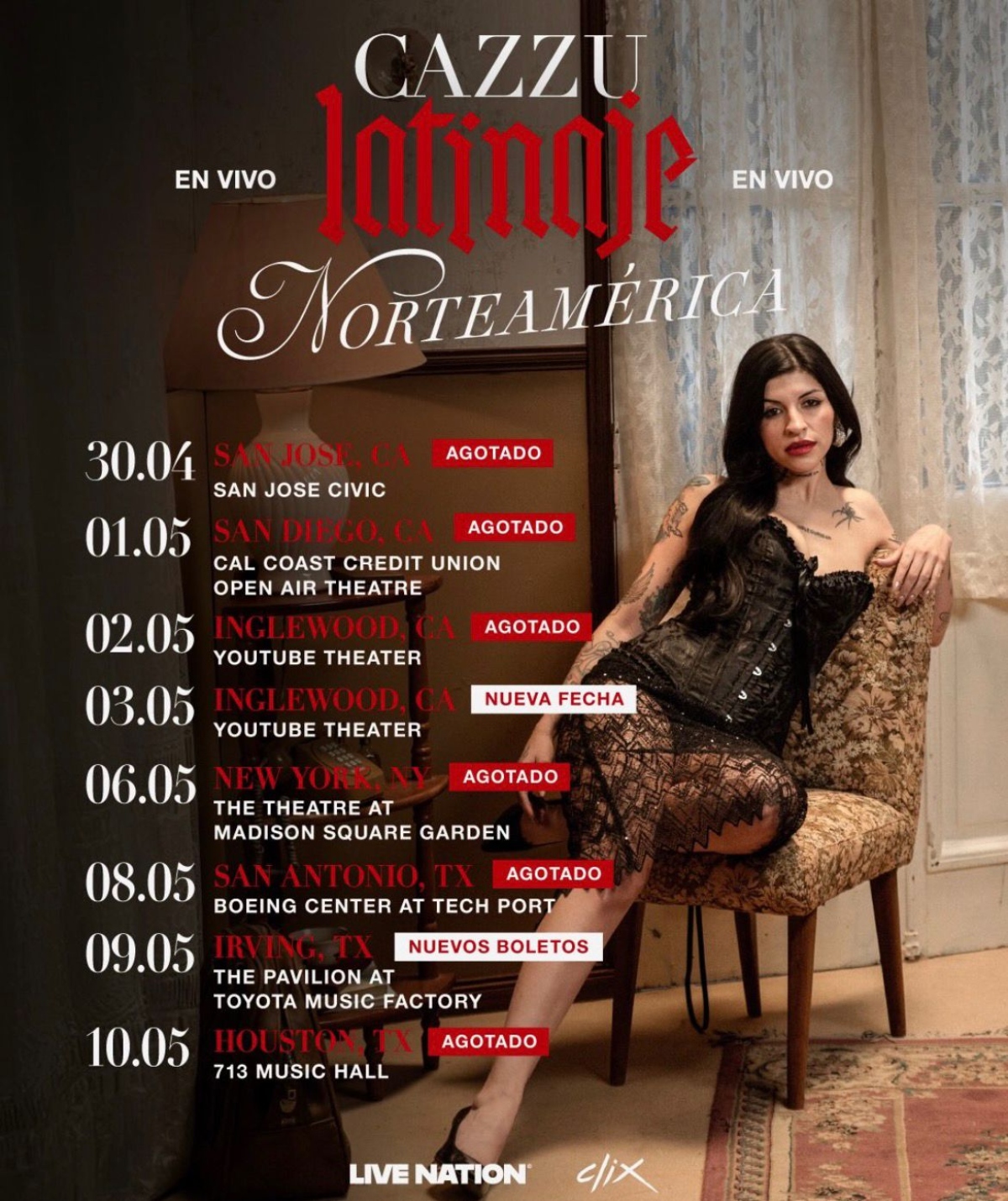 Cazzu, Ángela Aguilar