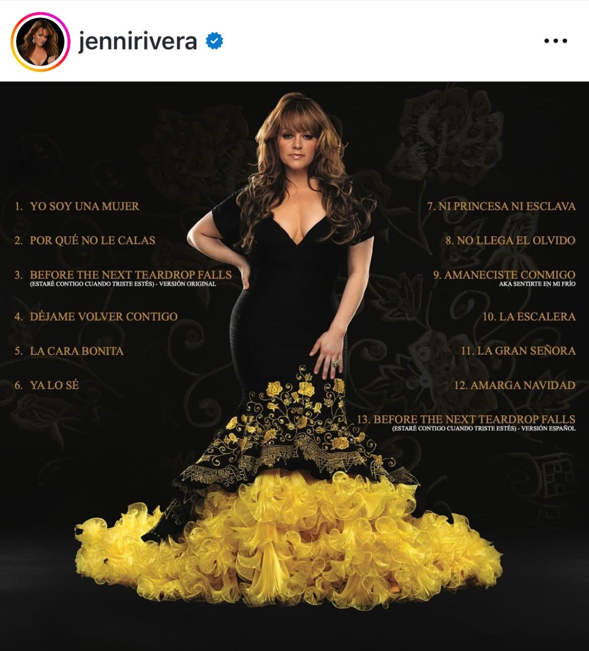 Jenni Rivera, música
