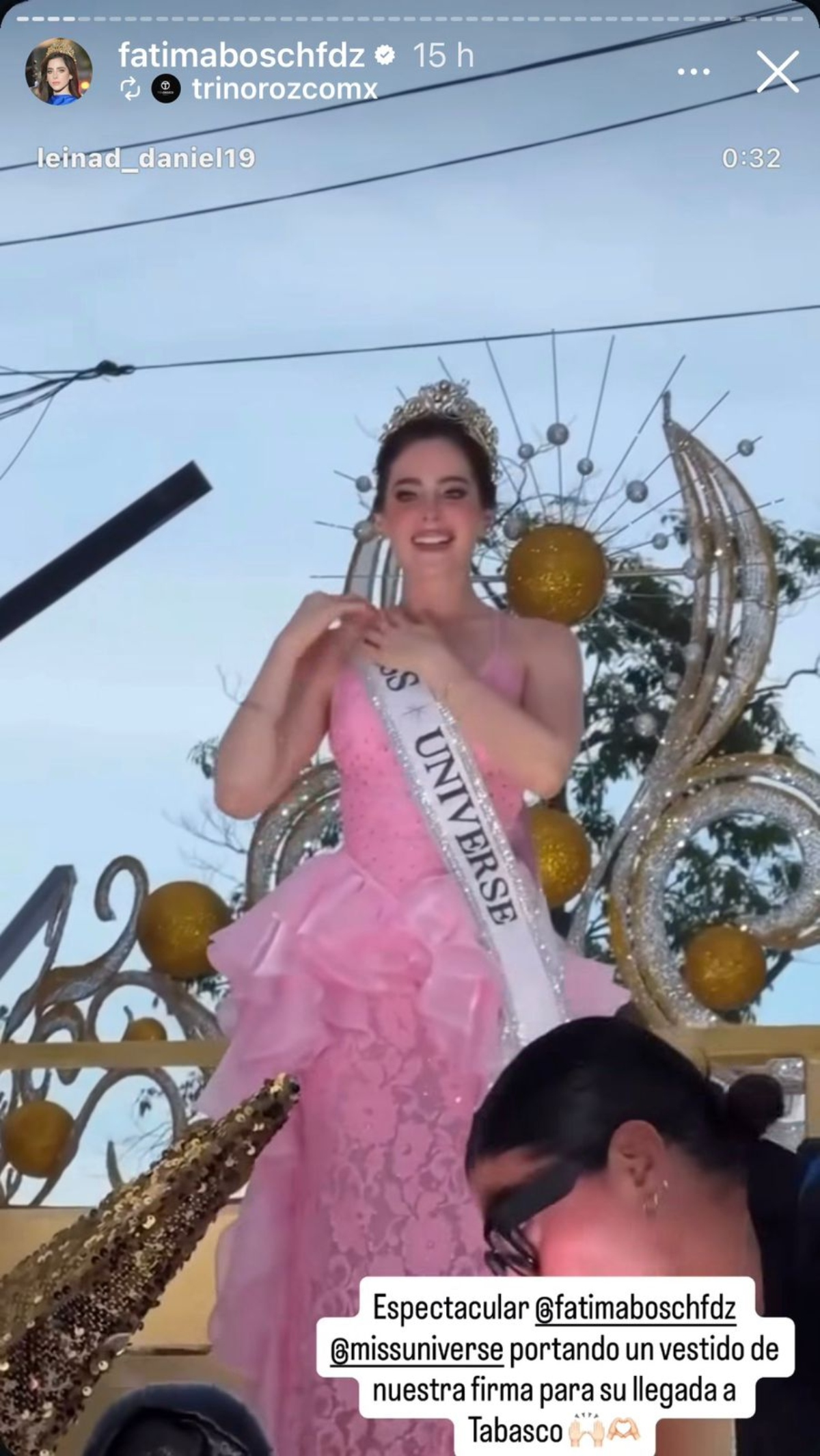 Fátima Bosch, Miss Universe