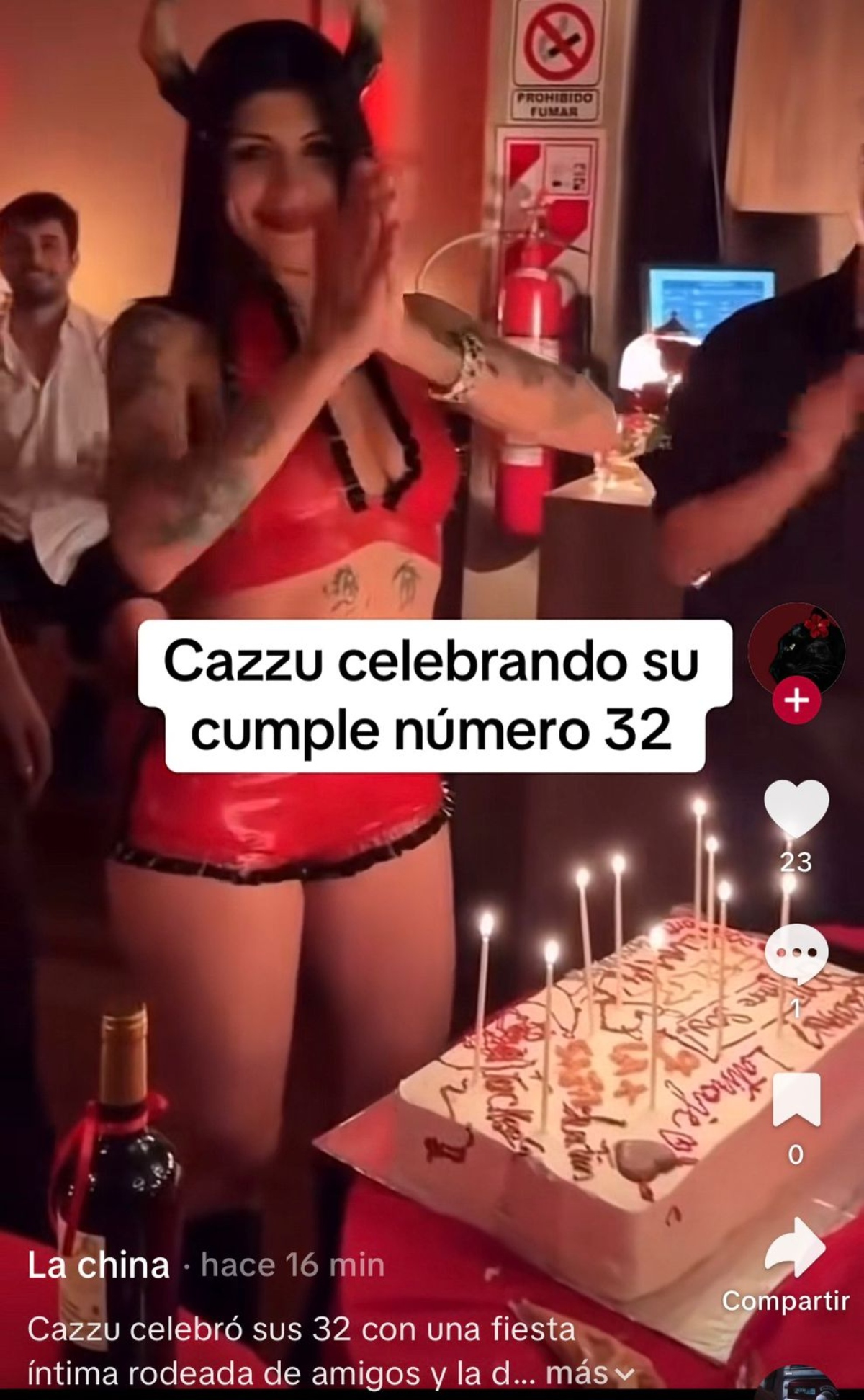 Cazzu, cumpleaños