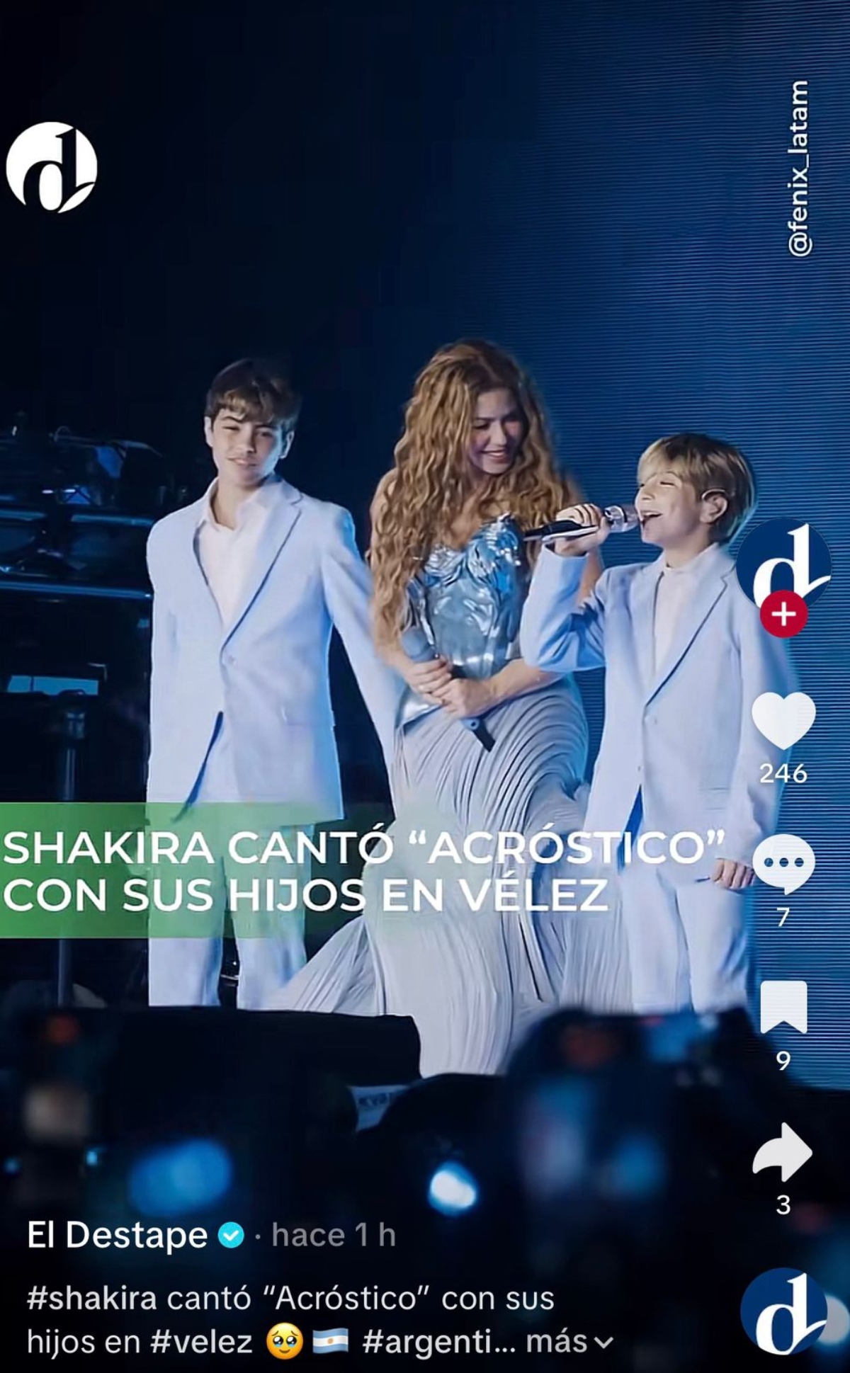 Shakira, children