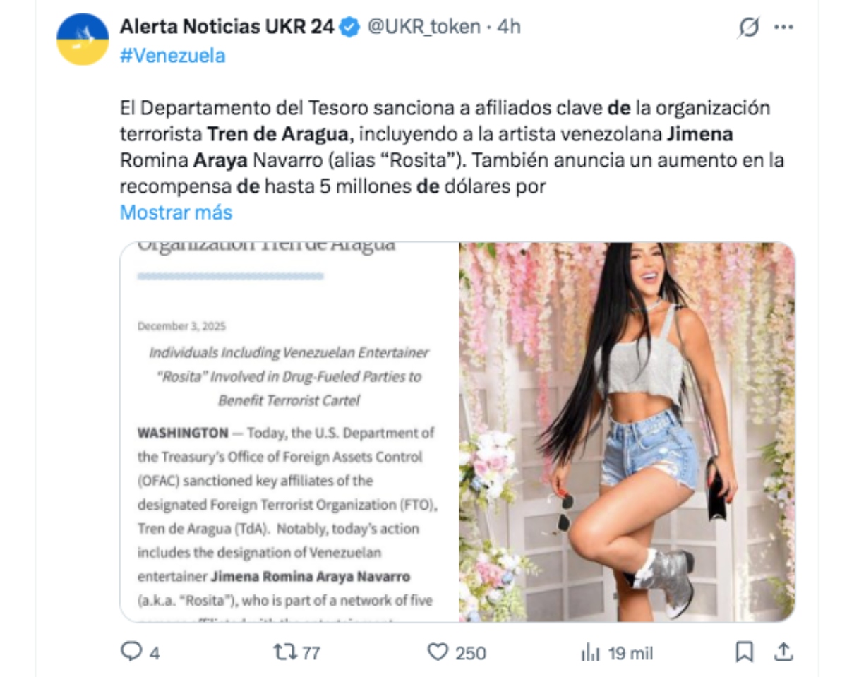 Jimena Araya, famosos