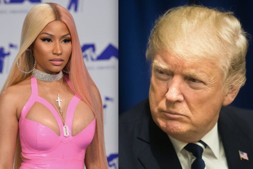 Nicki Minaj, Trump