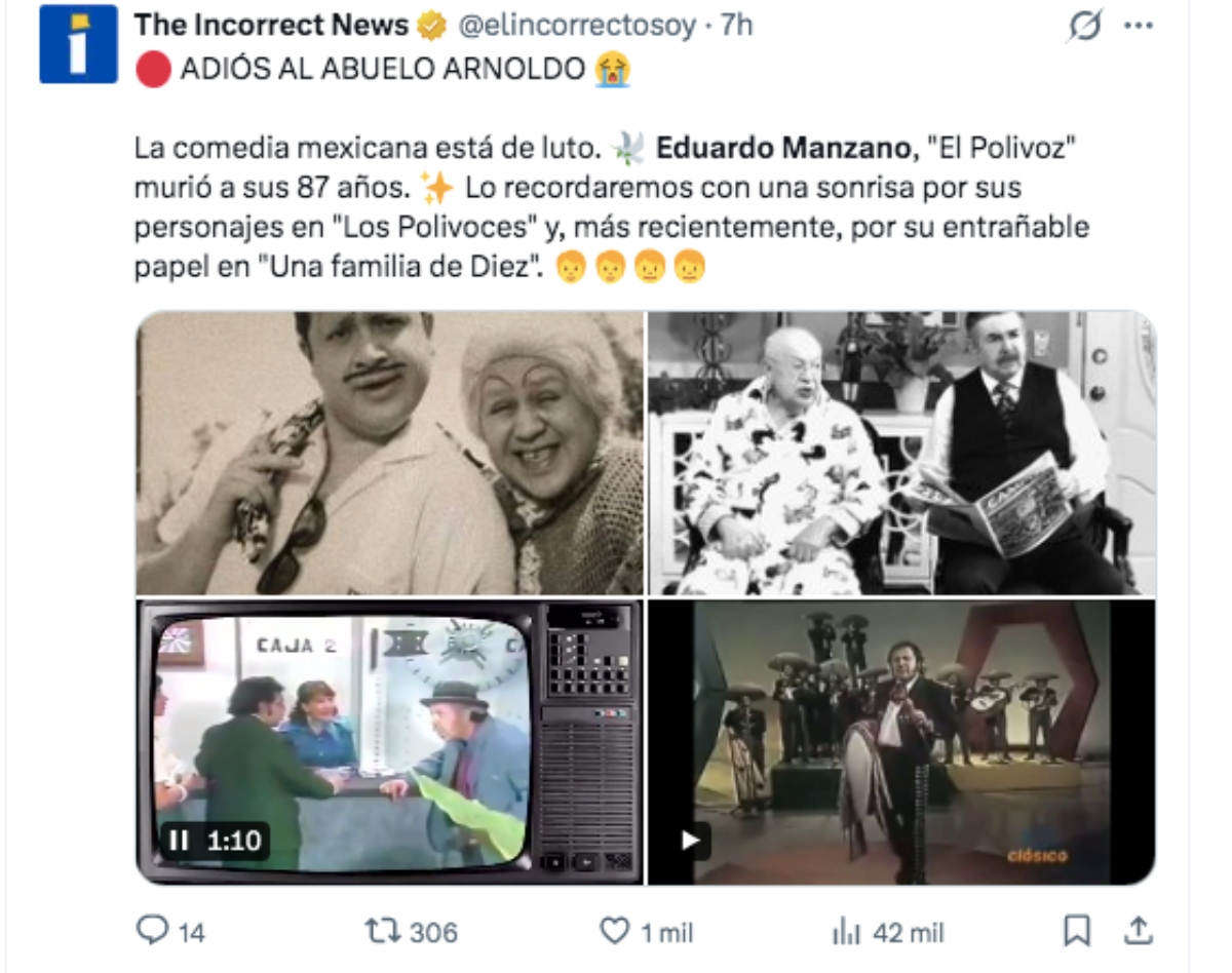 Eduardo Manzano, celebrities