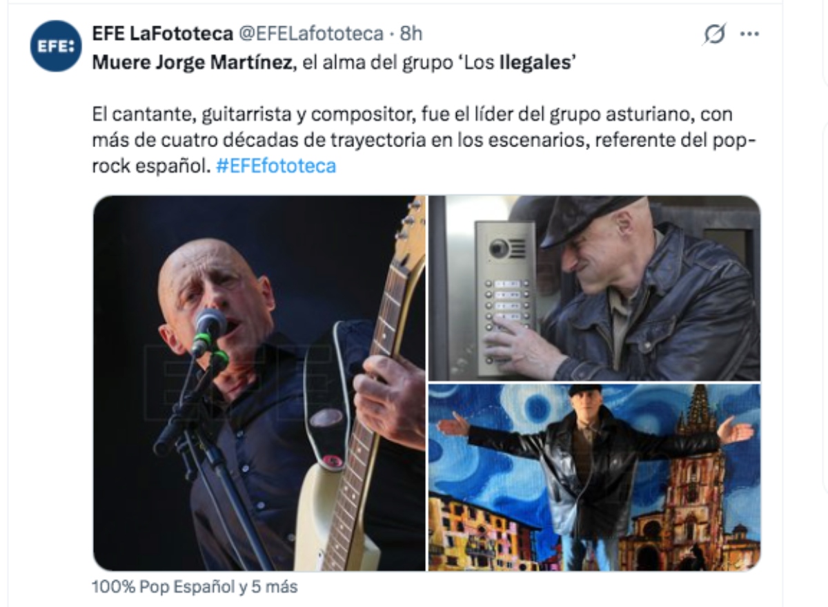 Jorge Martínez, Ilegales