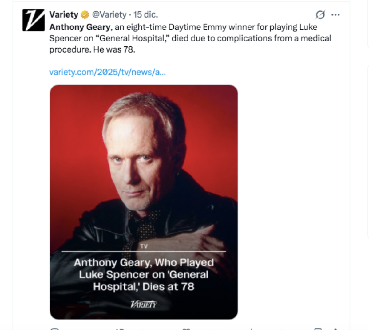 Anthony Geary, celebrities