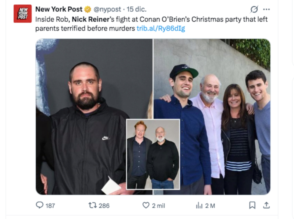 Rob Reiner, asesinato