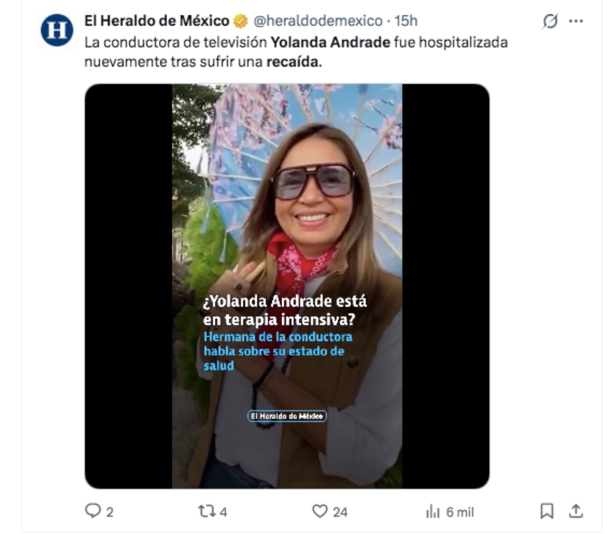 Yolanda Andrade, famosos