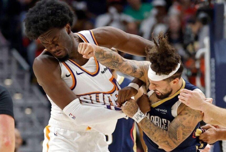 José Alvarado Mark Williams, José Alvarado, Mark Williams, Pelicans vs Suns, QuéOnnda